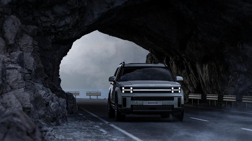 Hyundai опубликовала первые фото Santa Fe пятого поколения