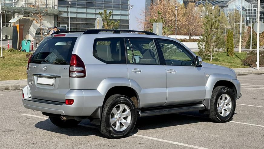 Найдено на Kolesa.kz: Toyota Land Cruiser Prado 120 почти без пробега