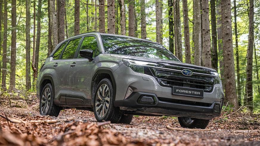 Новый Subaru Forester стал гибридом для Европы