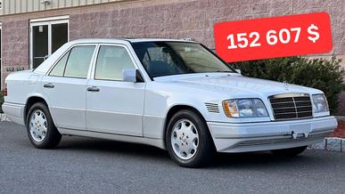 Подержанные Mercedes-Benz W124 в Штатах стали резко дорожать. Даже дизельные