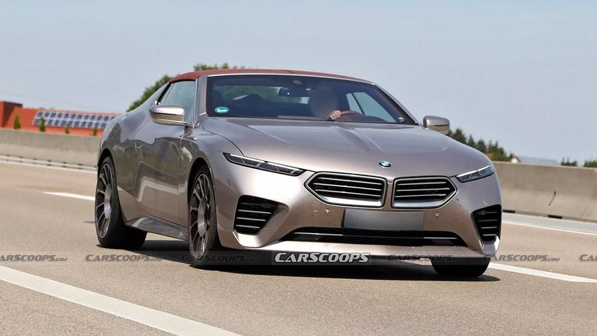 Прототип BMW Skytop засекли на тестах Прототип BMW Skytop засекли на тестах