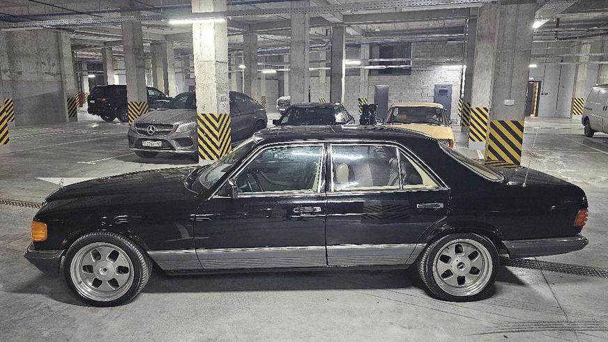 Mercedes-«дипломат» (W126) с небольшим пробегом продают на Kolesa.kz