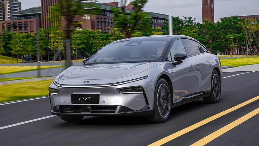 Xpeng запустил продажи флагманского электрокара P7+