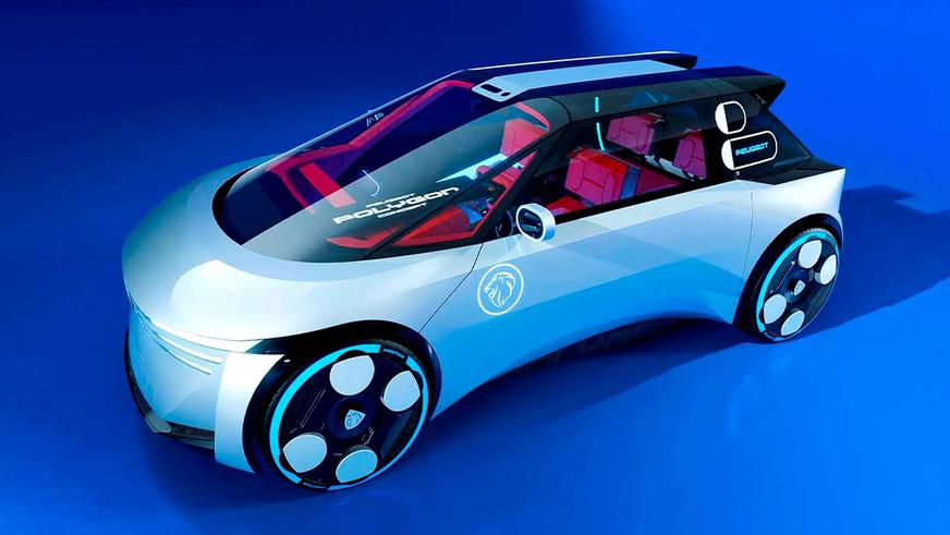 Peugeot Polygon с рулевым «гиперквадратом»