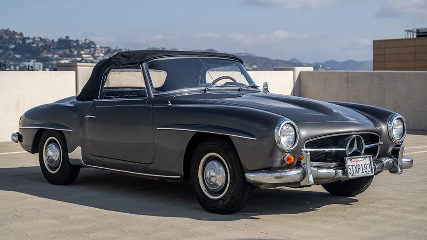 Mercedes-Benz 190 SL на торгах: 50 лет в одних руках и неизвестный пробег
