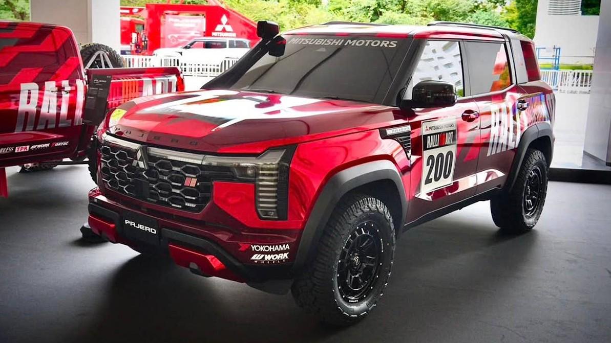 Новый Mitsubishi Pajero уже подготовили к ралли