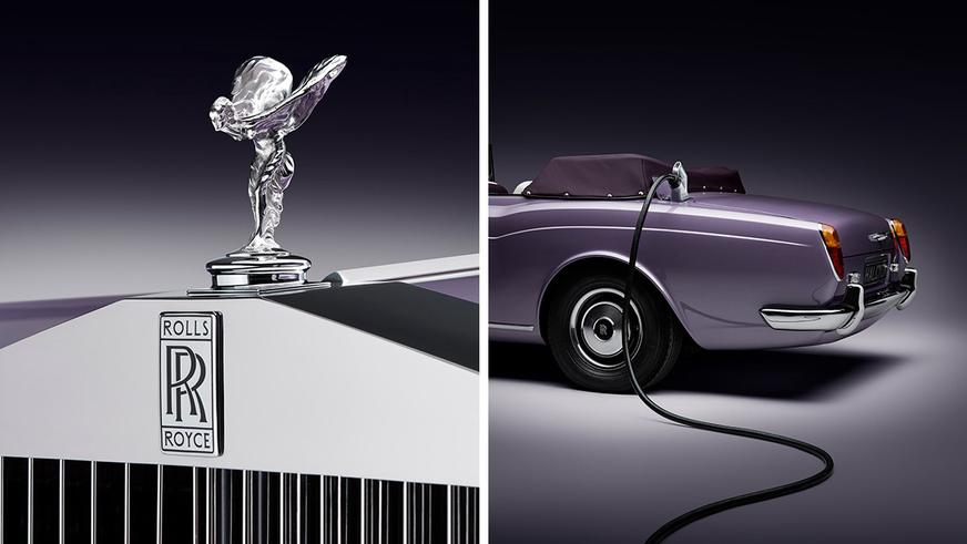 Классический Rolls-Royce Corniche стал роскошным электрокаром