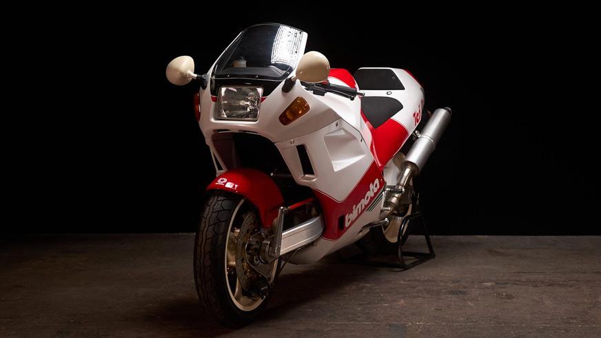Абсолютно новый Bimota Tesi 1D 1991 года выпуска нашли в США