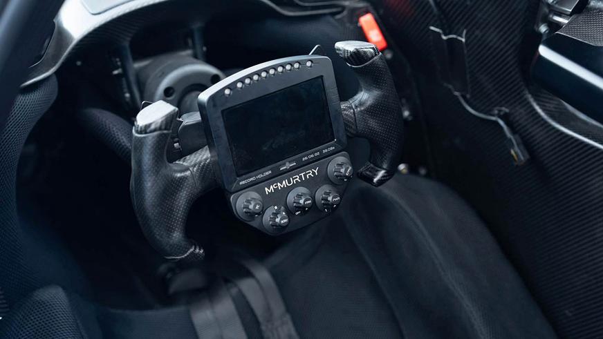 McMurtry Spéirling прошёл трассу Top Gear быстрее болида F1