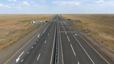 Движение на участке дороги Курты – Бурылбайтал открыли официально