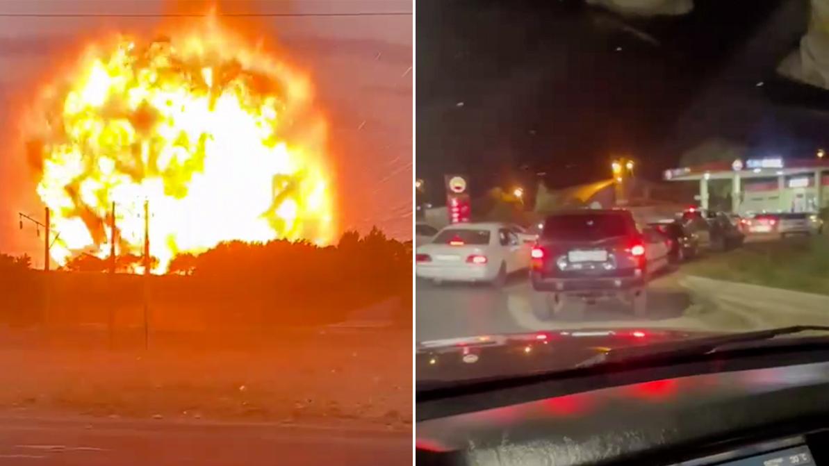 Взрывы близ Тараза: людей эвакуируют, дороги в регионе перекрыты