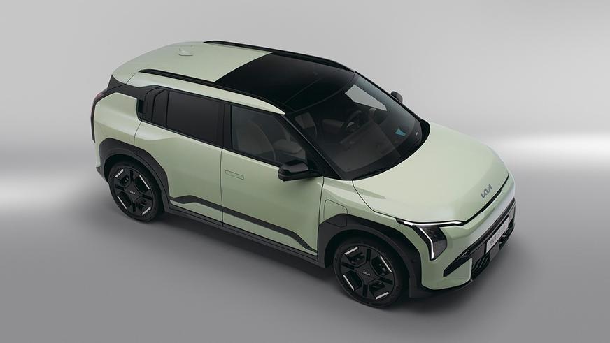 Kia показала недорогой батарейный паркетник EV3