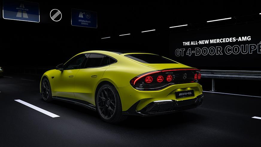 Mercedes-AMG GT стал электромобилем