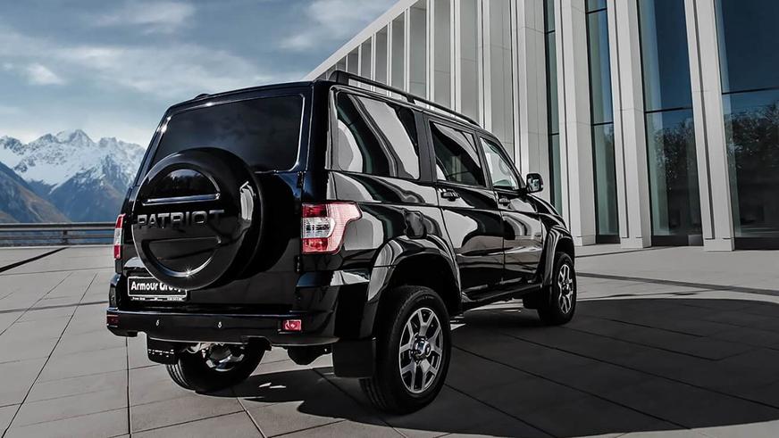 В России появился «УАЗ Патриот» с V8 от Toyota. Это броневик