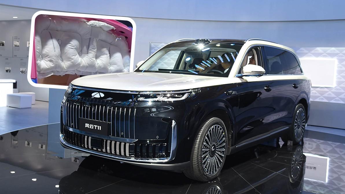 Chery кроссоверіне ерекше қауіпсіздік жастығын орнатады