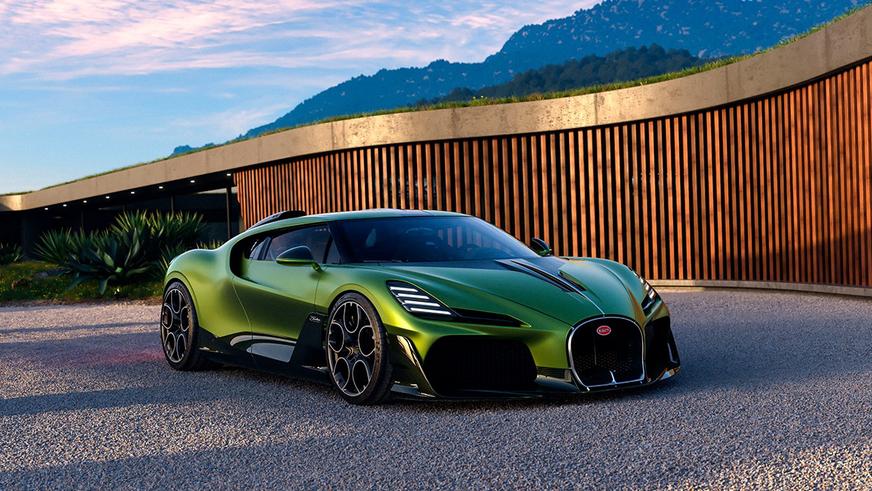 Представлен первый эксклюзивный Bugatti — 1600-сильный Brouillard