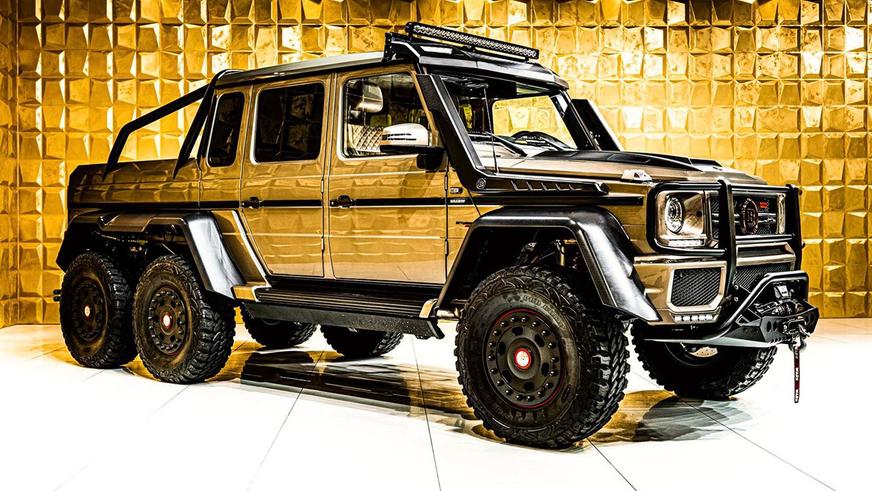 На продажу выставлен один из самых дорогих «гелендвагенов» — это пикап Brabus