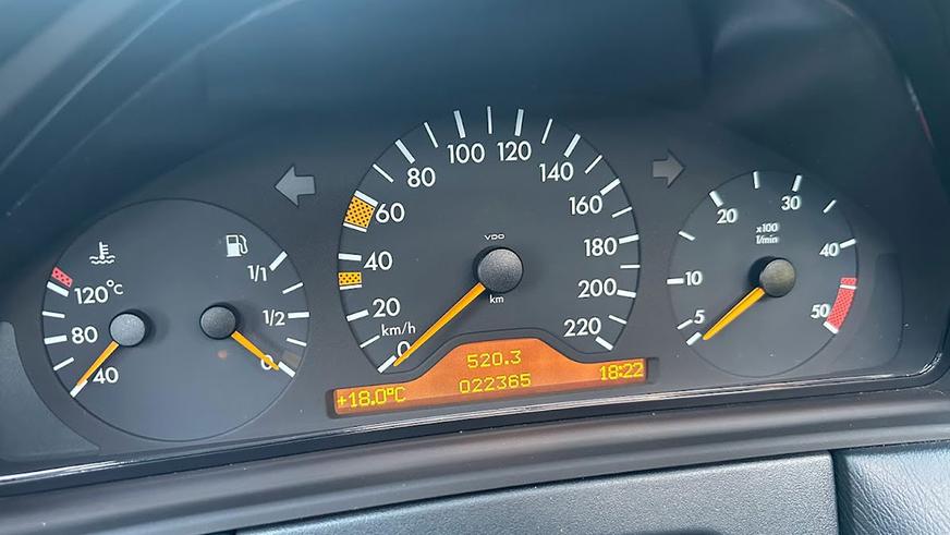 В США нашли E-Class (W210) с пробегом всего 22 тыс. км