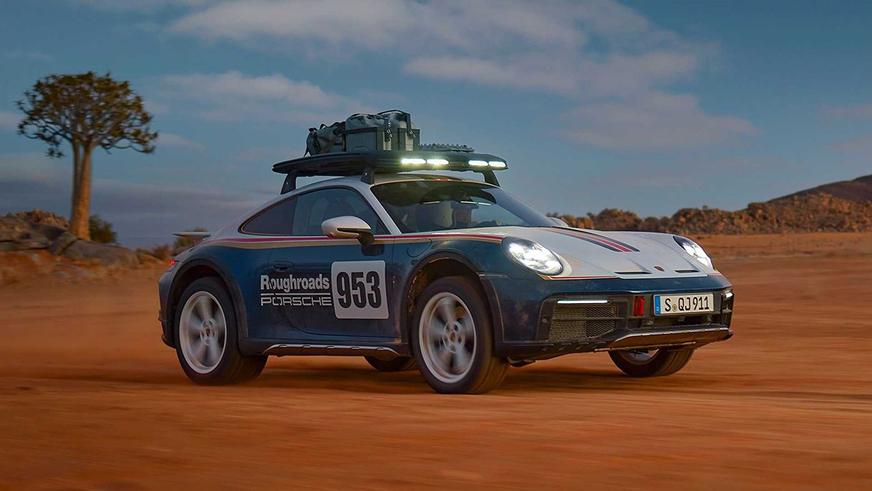 Porsche представила 911 с 3.2-дюймовым лифтом
