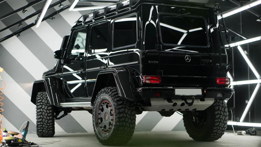 Найдено на Kolesa.kz: самодельный G500 4x42