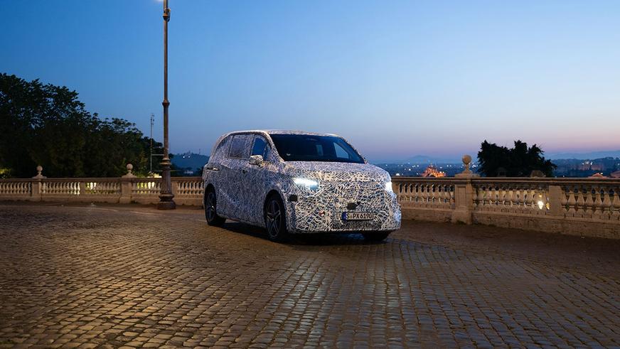 Mercedes-Benz испытала электрические вэны в Альпах