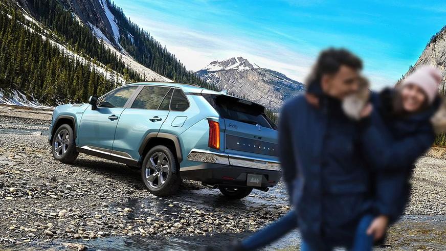 Кроссовер в стиле 1980-х на базе Toyota RAV4 возвращается