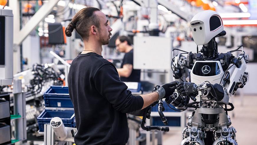 В Mercedes-Benz будут трудиться человекоподобные роботы из Техаса