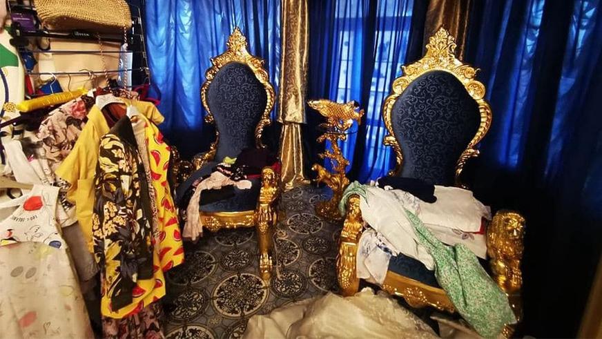 Позолоченный унитаз и другая роскошь в особняке главы полиции