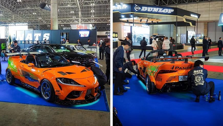 Фото дня: особые Supra и GT-R для тесных улиц