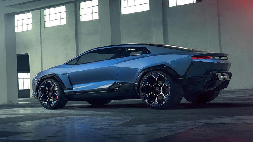 Концептуальный электромобиль Lamborghini Lanzador представлен официально