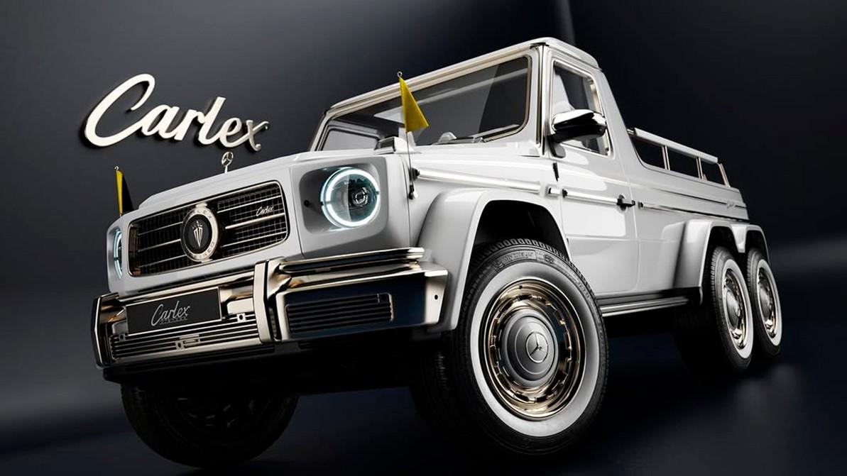 Carlex Design әрлеген Рим папасы стиліндегі G-Class