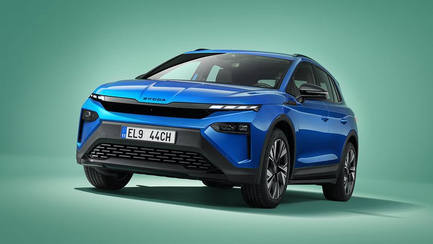 Škoda показала самый доступный электрокроссовер Elroq