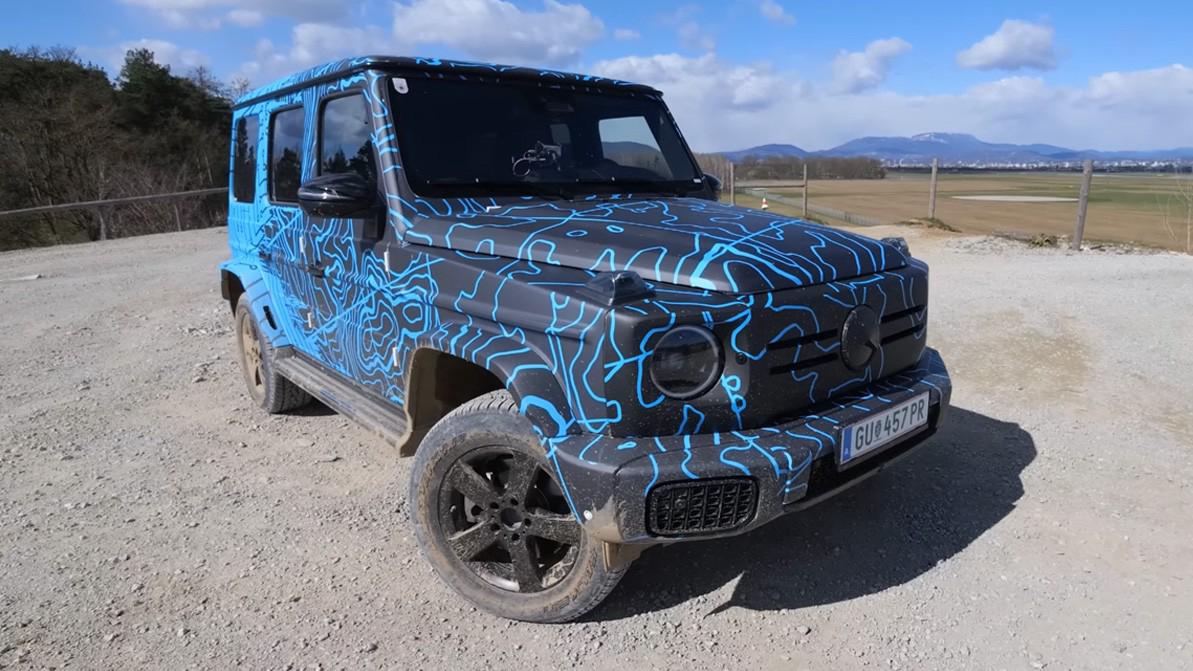 Электрический «Гелендваген» в руках блогера показал, на что способен