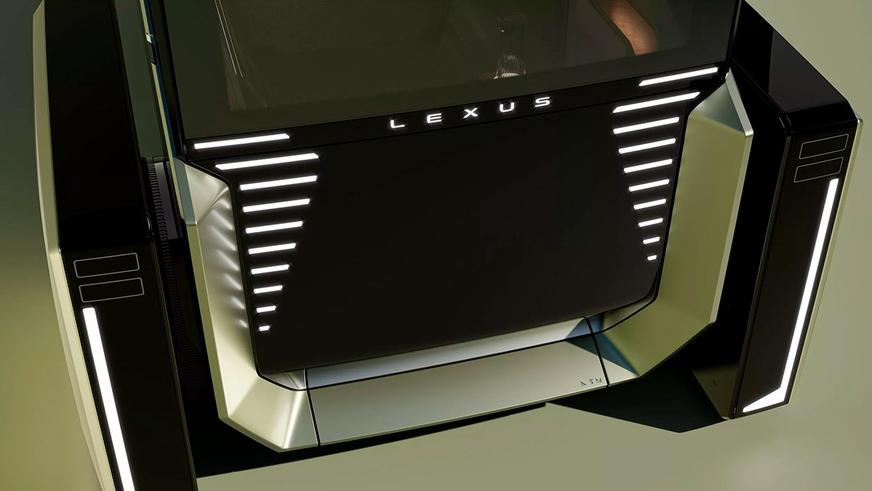 Lexus LS стал роскошным вэном с шестью колёсами