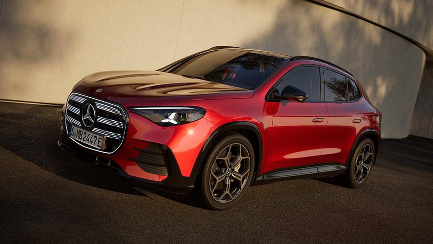 Mercedes-Benz GLA перешёл на электротягу