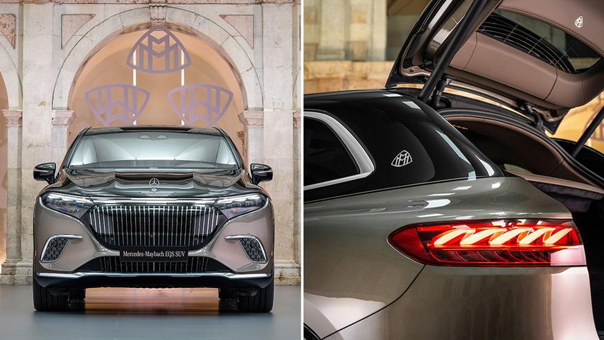 Представлен кроссовер Mercedes-Maybach EQS