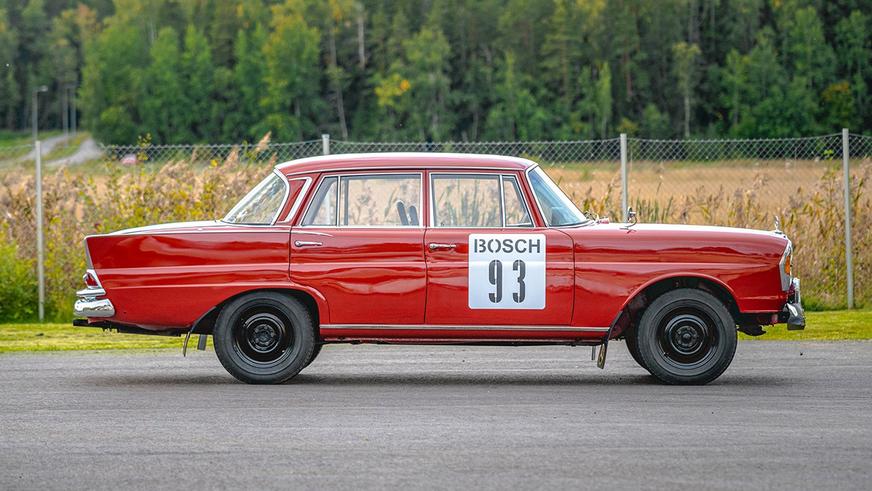 Раллийный Mercedes-Benz из 60-х пустят с молотка