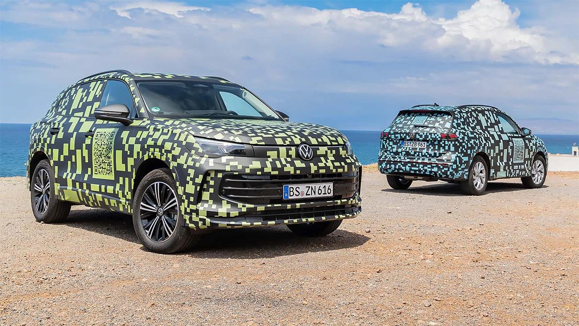 Жаңа буындағы Volkswagen Tiguan-ның алғашқы фотосы шықты