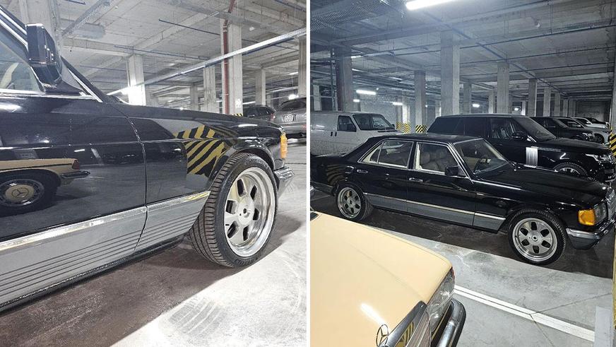 Mercedes-«дипломат» (W126) с небольшим пробегом продают на Kolesa.kz