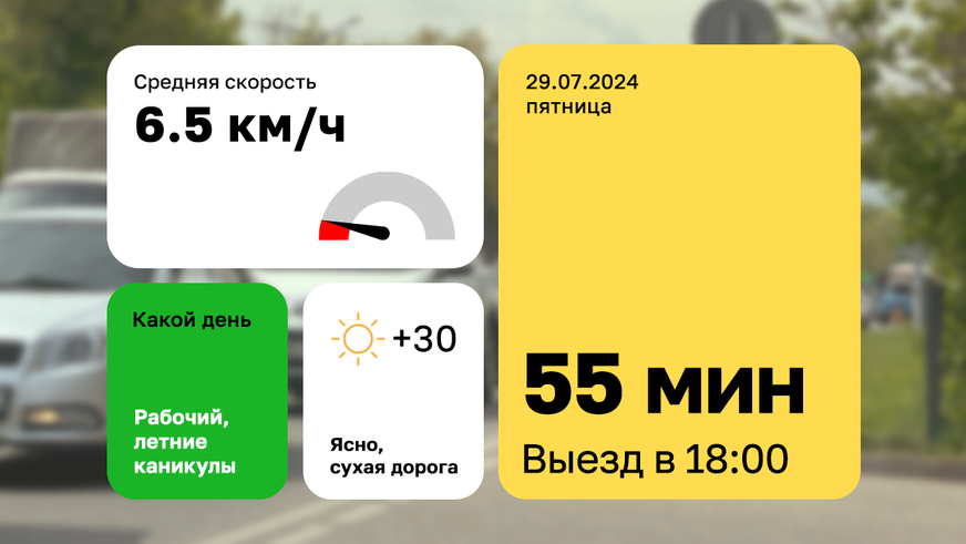 Путь по Абая: один километр за 30 минут