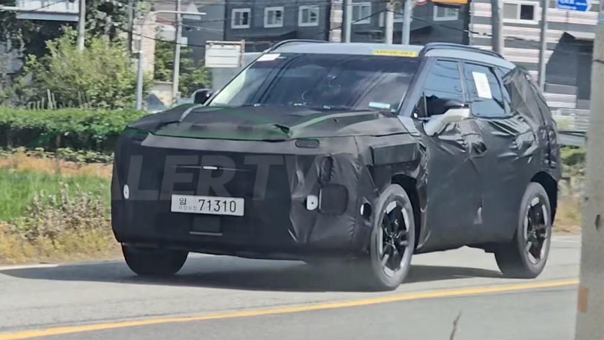Новый Kia Sportage засекли на тестах