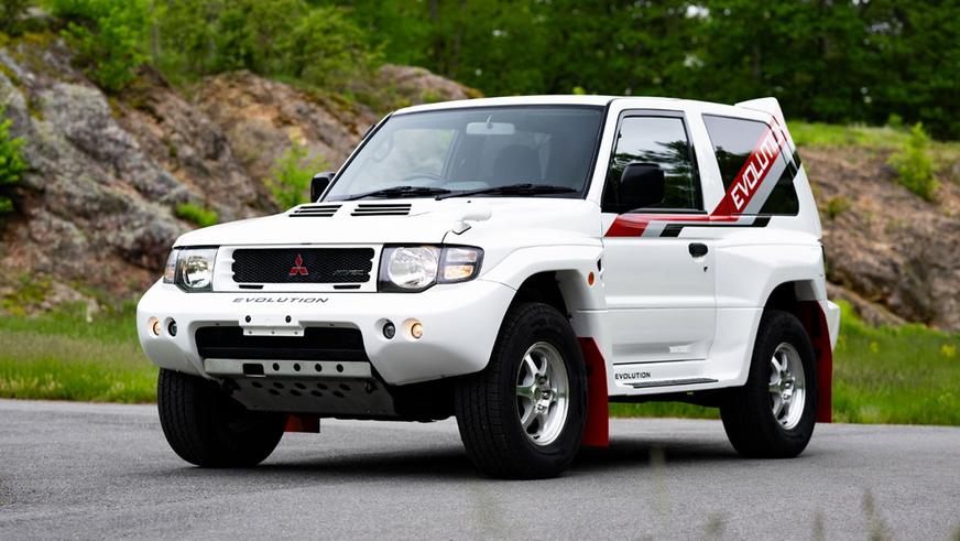 Редкий Mitsubishi Pajero Evolution выставили на продажу в США