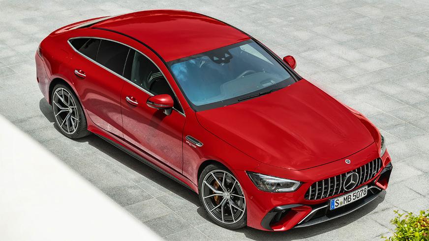 Mercedes AMG-GT 63 S стал мощнее за счёт электромотора на задней оси