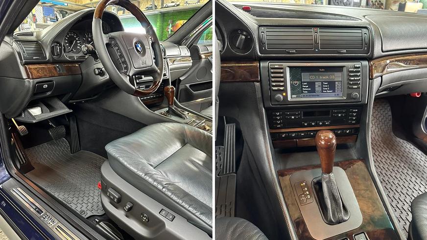 BMW 750iL (E38) с пробегом всего 25 500 км продают на Kolesa.kz