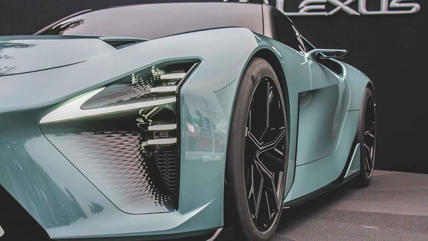 Lexus внезапно представила концептуальный суперкар