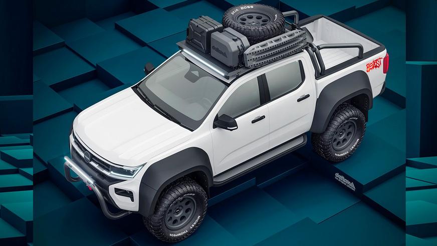 Volkswagen Amarok, озверевший вторично