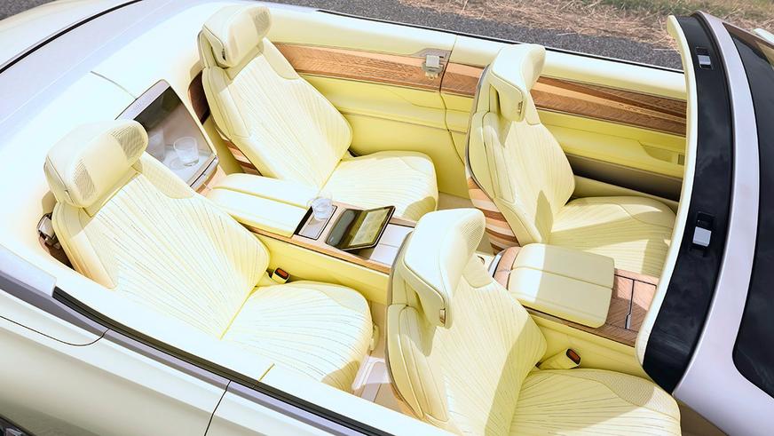 Презентован электрический кабриолет Cadillac Sollei