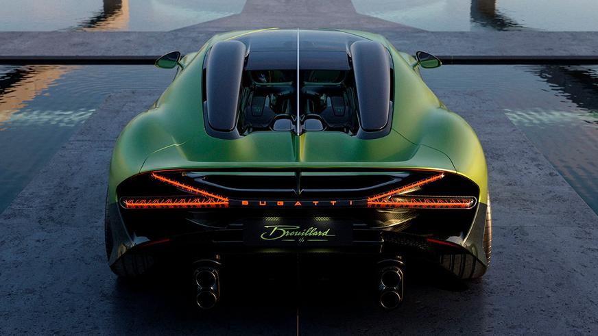 Представлен первый эксклюзивный Bugatti — 1600-сильный Brouillard