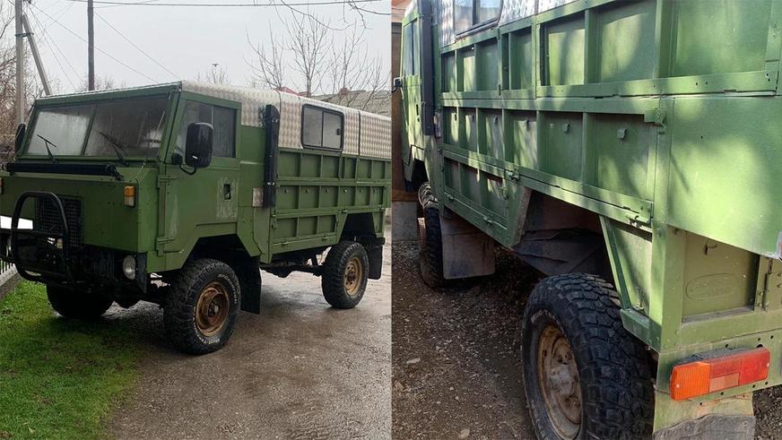 Необычный Land Rover продают на Kolesa.kz