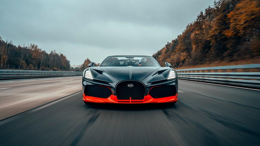 Bugatti Mistral стал самым быстрым родстером в мире